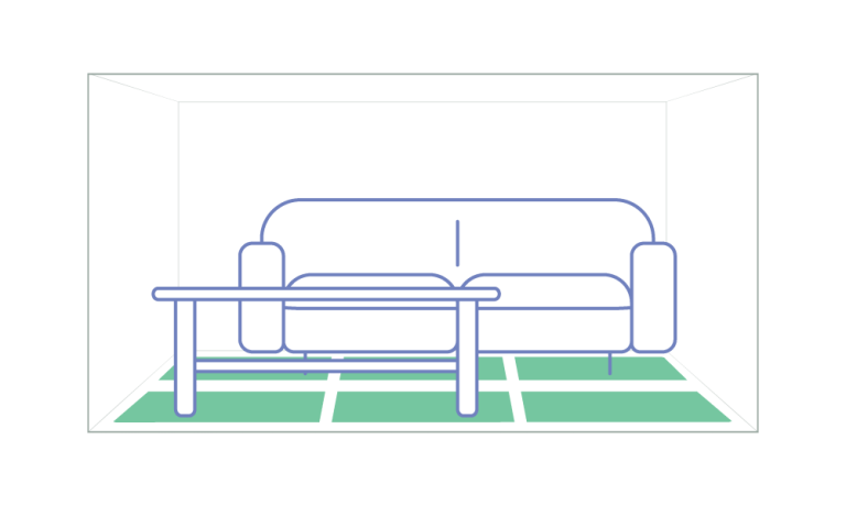 Storage example for a 10′ × 15′ unit